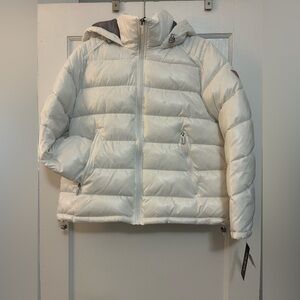 Guess white Puffer L
